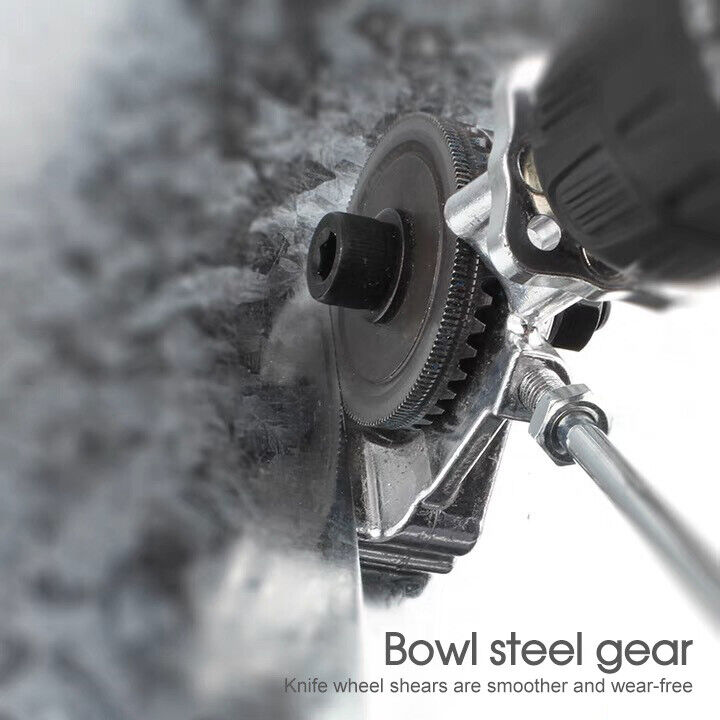 Safe and Durable Electric Drill Plate Cutter Attachment Electric Drill Shears