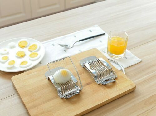 Stainless Steel Boiled Egg Slice Cutter