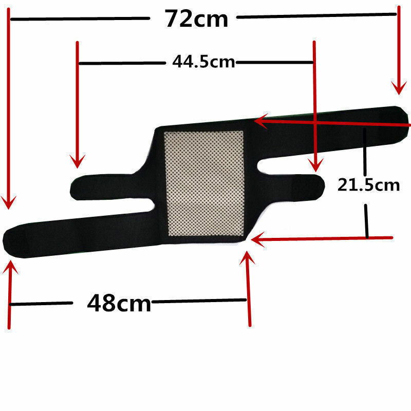 Self Heating Magnetic Knee Support Brace Pain Relief Arthritis