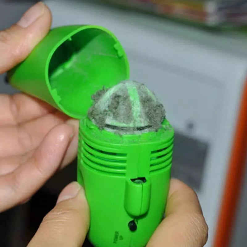 Mini Computer Vacuum USB Keyboard Cleaner PC Laptop Brush Dust Cleaning Kit