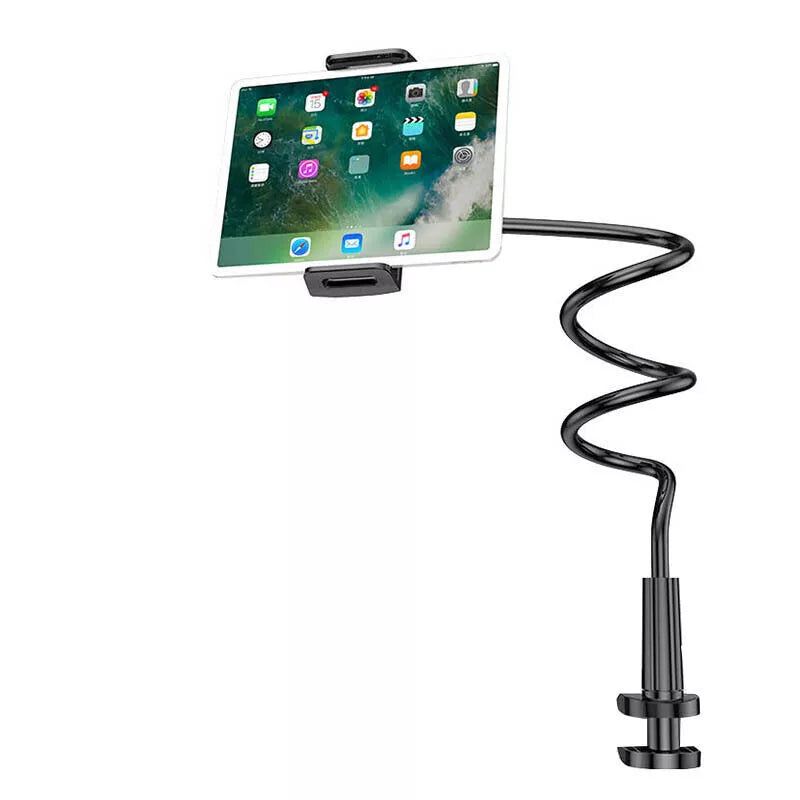 100CM 360°Rotating Tablet Stand Holder Lazy Bed Desk Mount For iPad Air iPhone Samsung
