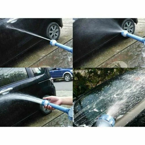 Jet Water Cannon Pressure SprayGun Built-in Soap Dispenser 8 Spray