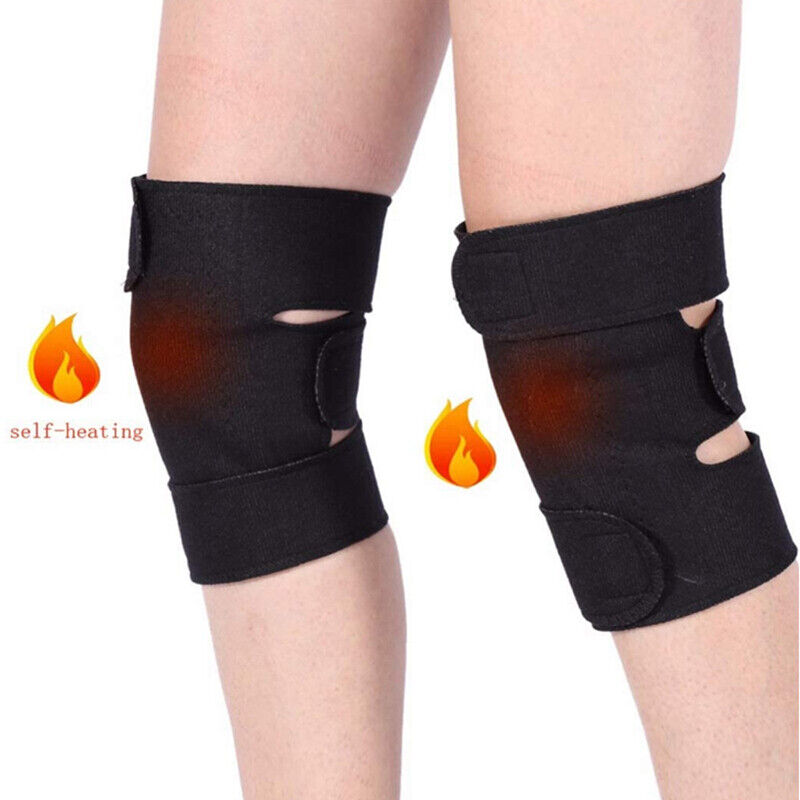 Self Heating Magnetic Knee Support Brace Pain Relief Arthritis