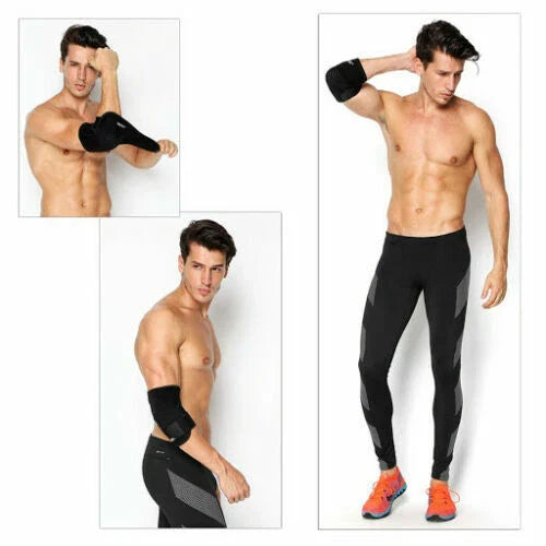 Elbow Brace Support Arm Wrap Strap Padded Gym Sport Joint Pain Arthritis Tennis