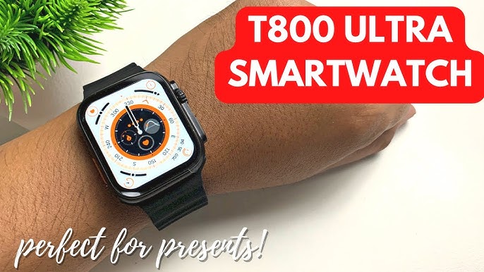 Ultra 1.99 inch Ocean Silicone Band Smart Watch Support Heart Rate