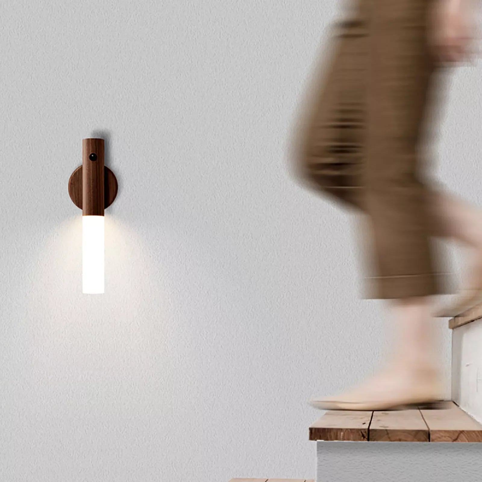 Motion Sensor Night Lights Magnet Body Sensor Hallway Night Lights Rechargeable