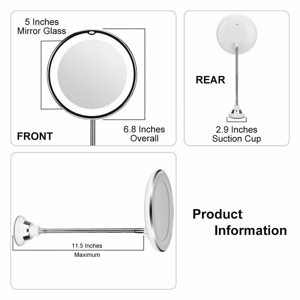 10X Magnifying Makeup Mirror