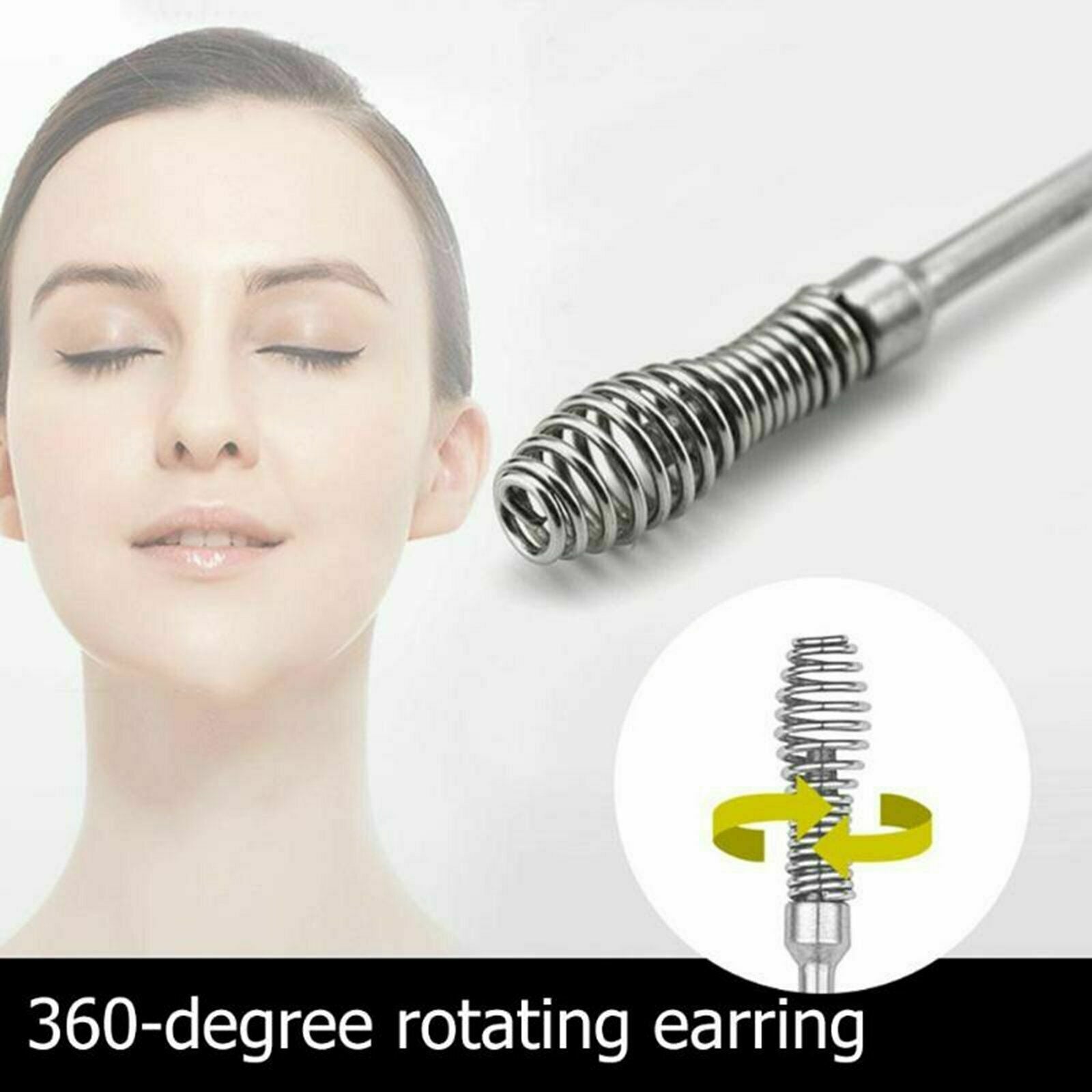 6pcs Stainless Steel Ear Pick Wax Cleaner