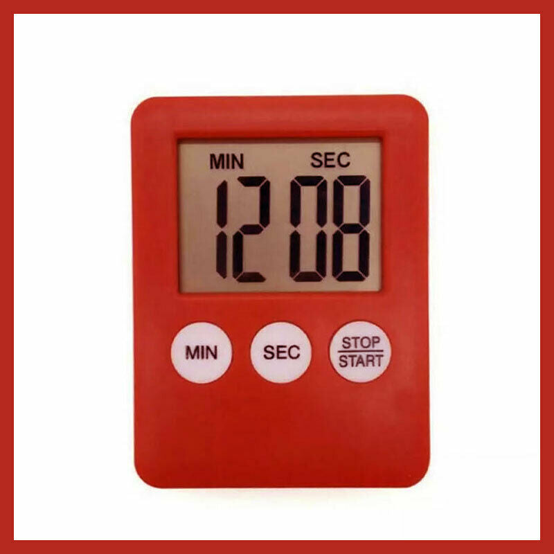 Magnetic Kitchen LCD Digital Timer Countdown 99 Minute Electronic Egg Count Down