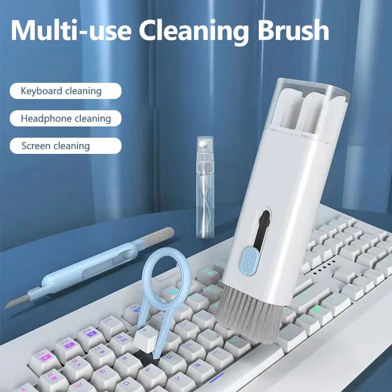 7-in-1 Keyboard Cleaning Kits Airpods Cleaner Headset Cleaner Pen Laptop Screen