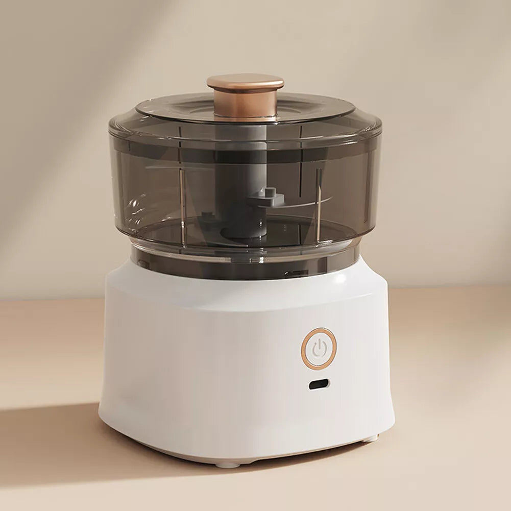 Electric Garlic Masher Crusher 350ml Baby Auxiliary Food Machine Mud Meat Grinder Portable Food Electric Processor Cooking Machine