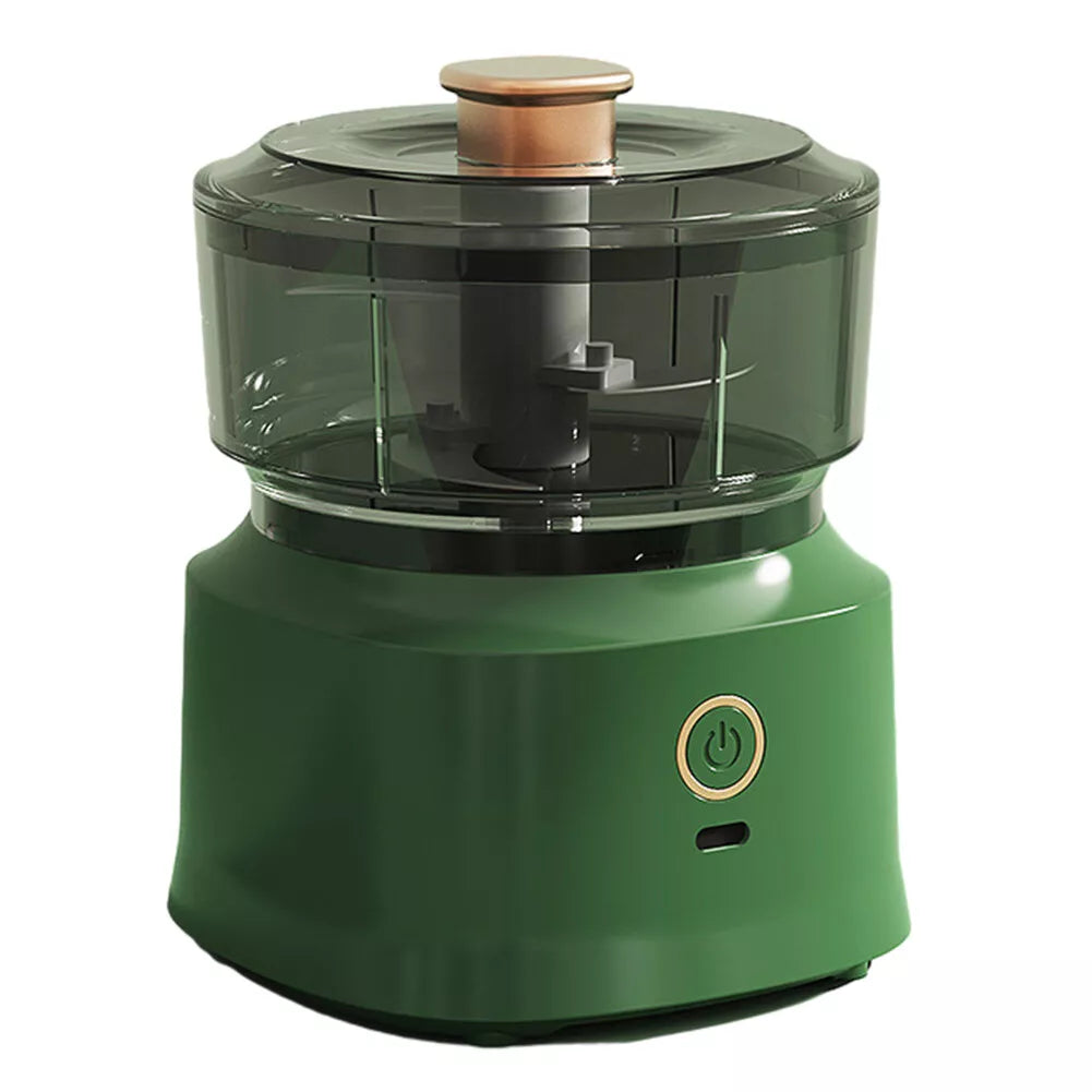 Electric Garlic Masher Crusher 350ml Baby Auxiliary Food Machine Mud Meat Grinder Portable Food Electric Processor Cooking Machine