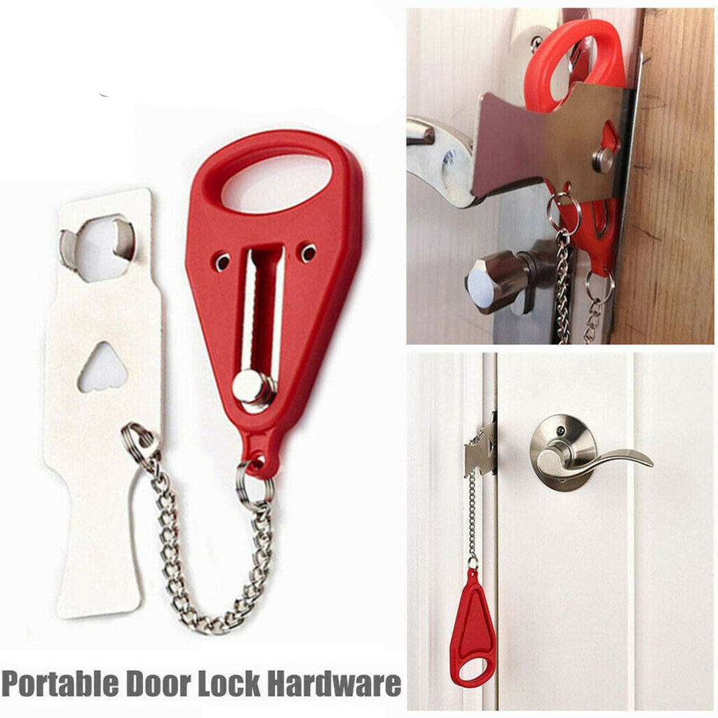 Portable Lock Type Portable Door Lock Travel Addalock Hotel Home Safe Lock For Safety Sec
