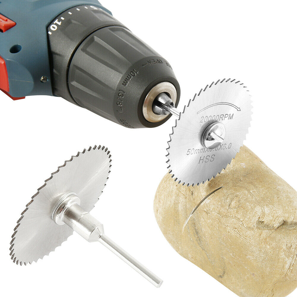 41Pcs Mini Diamond Cutting Discs Wheel Saw Blades Grind For Dremel Rotary Tool