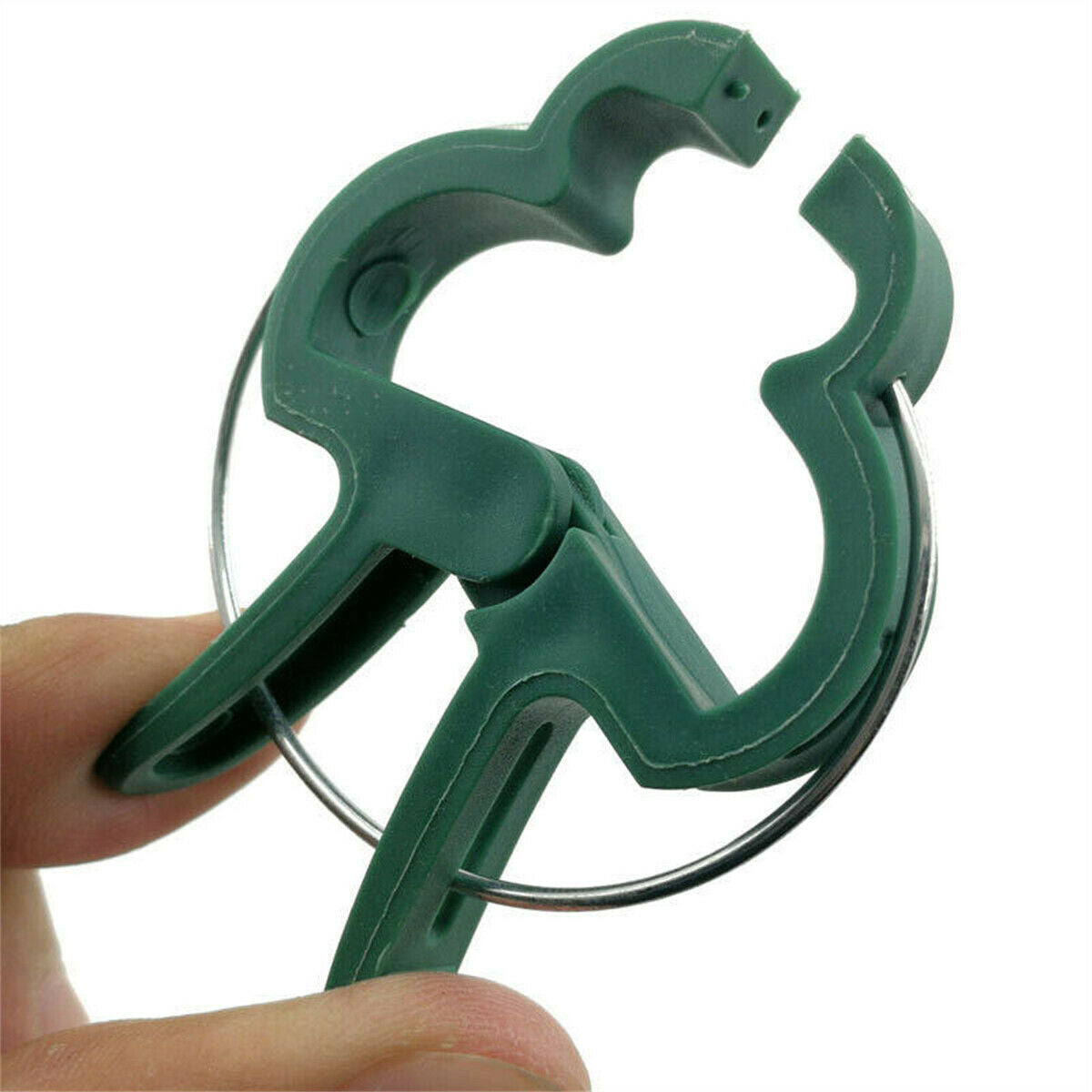 20PCS Garden Plant Clips Tomato Tie Stem Orchid Support Weatherproof Grow Training