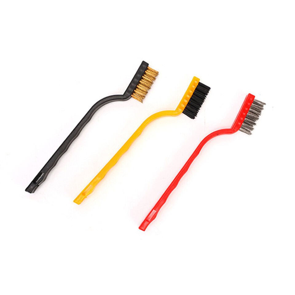 3Pcs Kitchen Stainless Steel Cleaning Brush Stove Gas Wire Brush Cleaner Tool